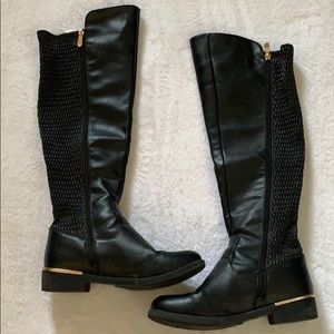 Knee High Black Boots